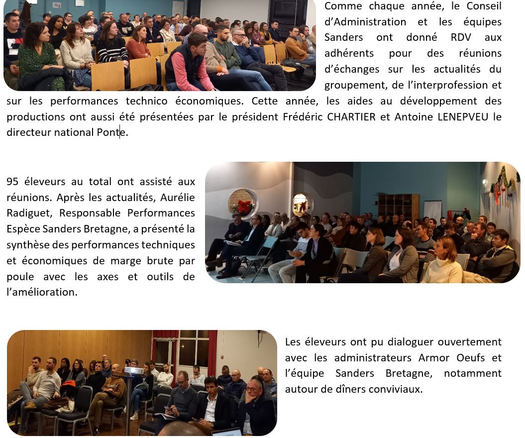 réunions hiver 2024