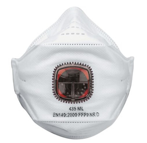 Masque pliable jetable JSP Springfit FFP3 - avec soupape