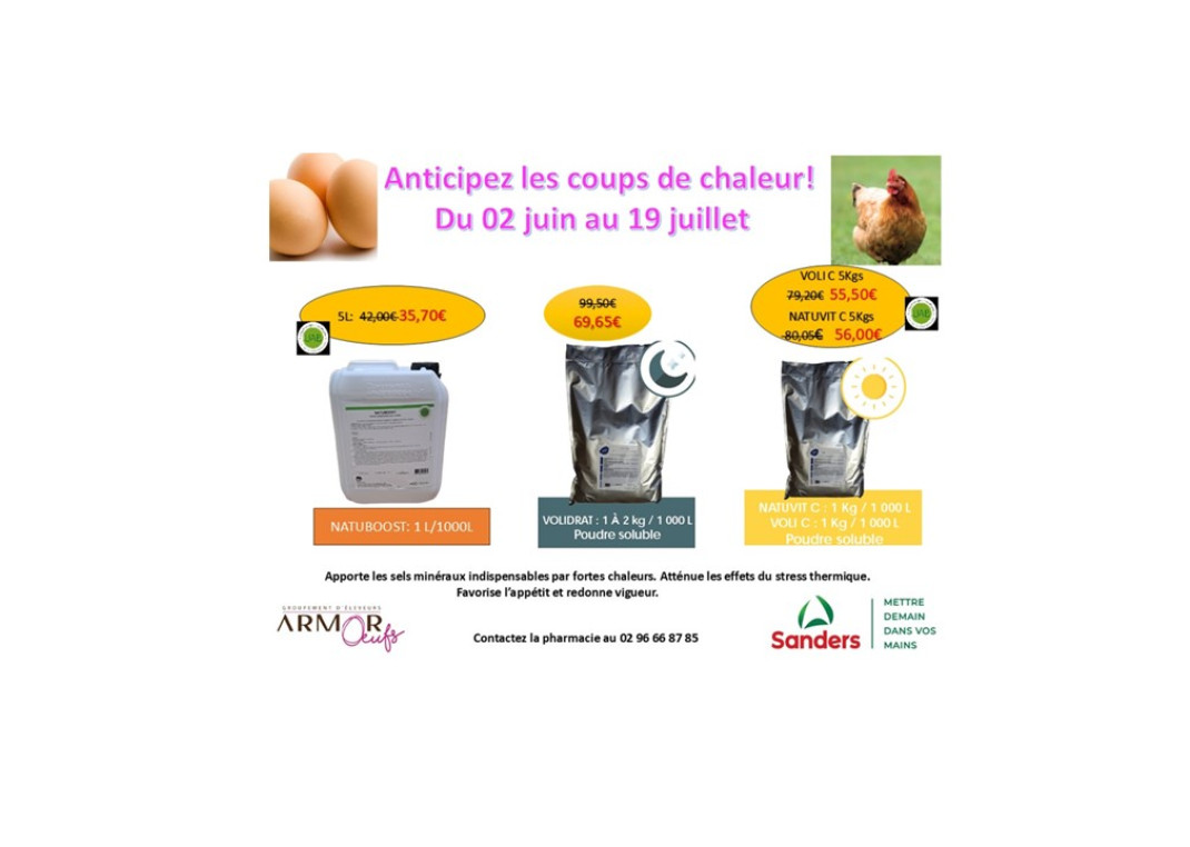 Nos services Armor Oeufs 