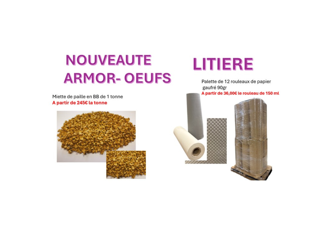 Nos services Armor Oeufs 